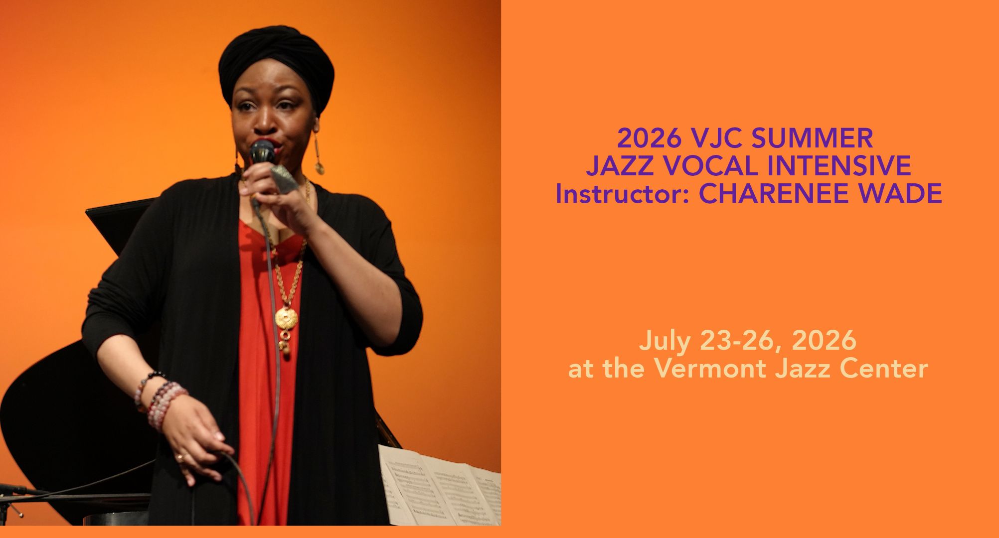 2026 VJC Summer Vocal Jazz Intensive